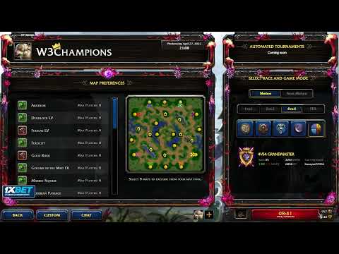 Happy's stream 27th April 2022 Battle.net - w3champions Часть 2