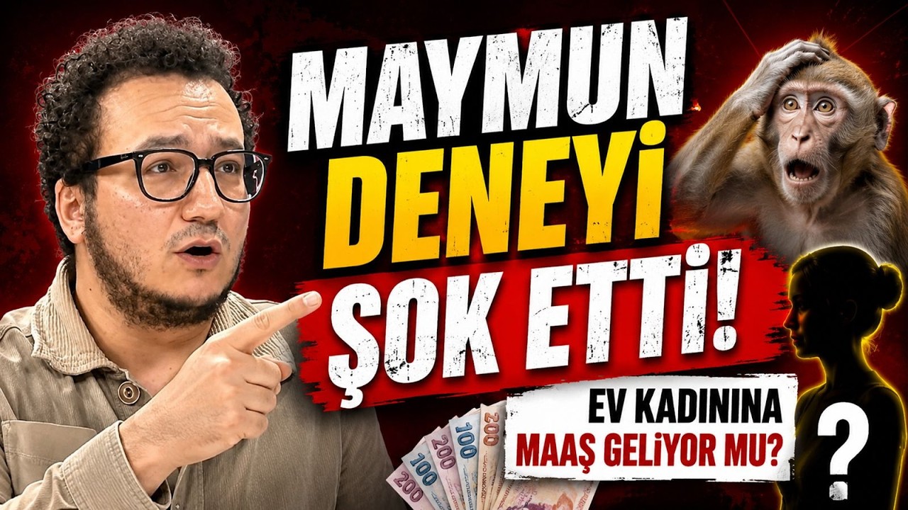 Ev Kadınlarına Performans Primi! Maymun Deneyi ile Belirlenebilir mi?  | Oytun Erbaş