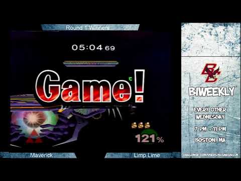BC Biweekly 22: Winners Round - 1 Limp Lime (Doctor Mario) vs Maverick (Sheik)