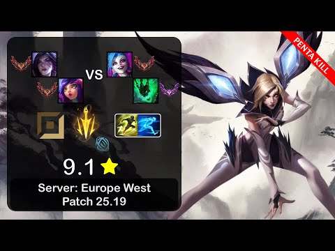 Kai'Sa ADC + Neeko vs Jinx + Thresh - EUW GrandMaster - Patch 25.19
