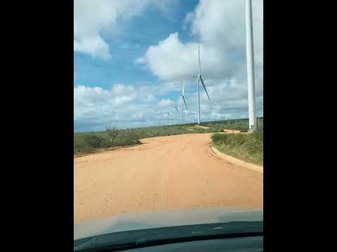 Parque eólico- tucano Bahia #eolica #subestaçãodeenergia #energiaeolica #bahia