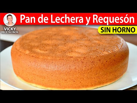 PAN DE LECHERA Y REQUESON SIN HORNO | Vicky Receta Facil Video