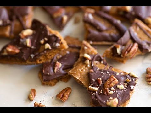 Graham Cracker Toffee (Chocolate Caramel Bark)