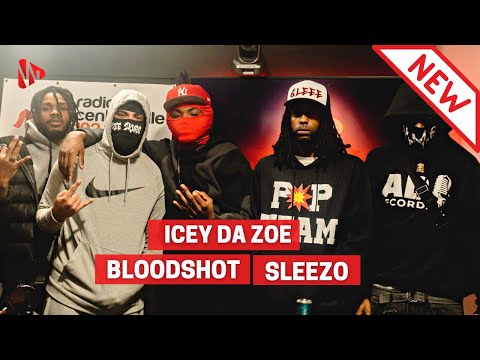 ICEY DA ZOE, BLOODSHOT & SLEEZO Freestyle + Exclu // Le Warmup FM