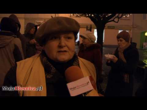 23.12.2009 Oleśnica: wigilia na Rynku