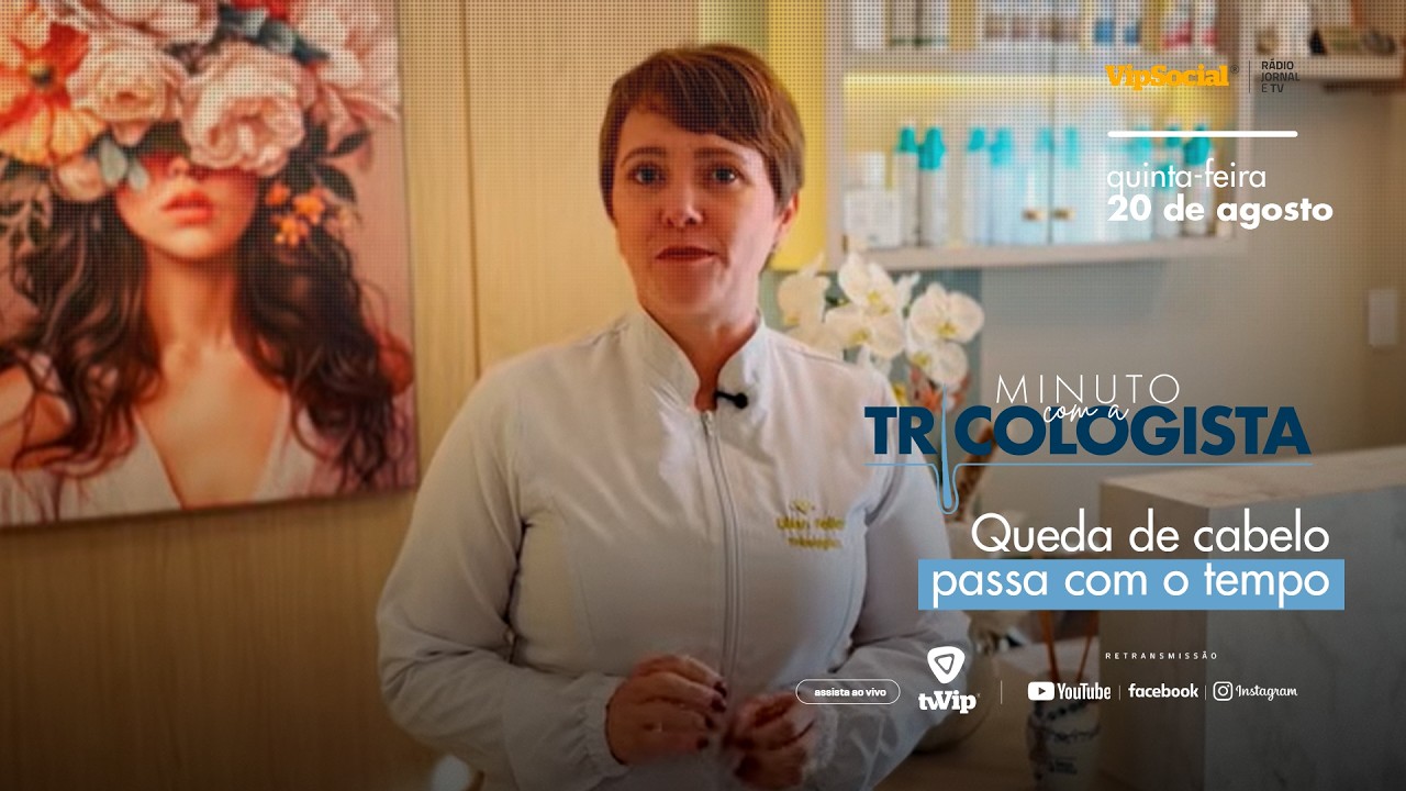 MINUTO TRICOLOGISTA | Queda de cabelo passa com o tempo?