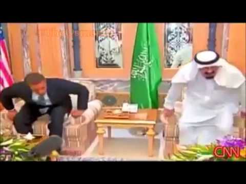Dashuria dhe respekti i saudve ndaj mbretit dhe amerikanëve!!!