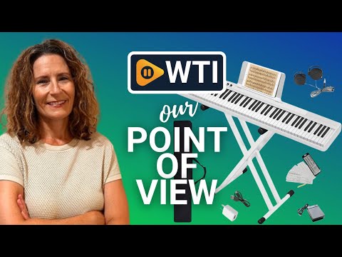 Piano Keyboard 88 Keys Compact Portable Digital Piano - WTI product video review