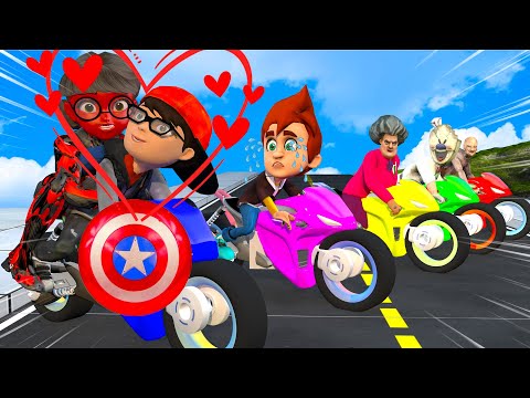 Scary Teacher 3D Fat - IronMan Tani hate Ice Scream - Unequal Racing And The End