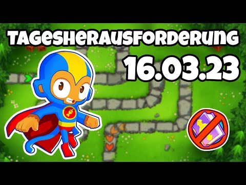 Tageserausforderung 16.03.2023 - Affenaue [#BloonsTD6]