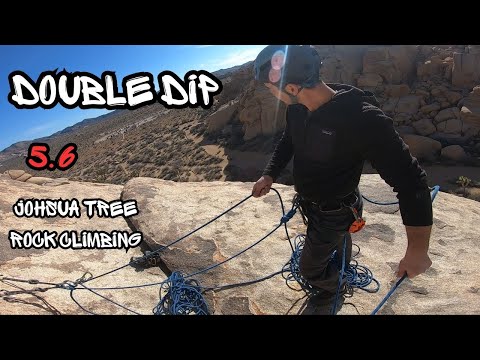 Double Dip Joshua Tree Rock Climb