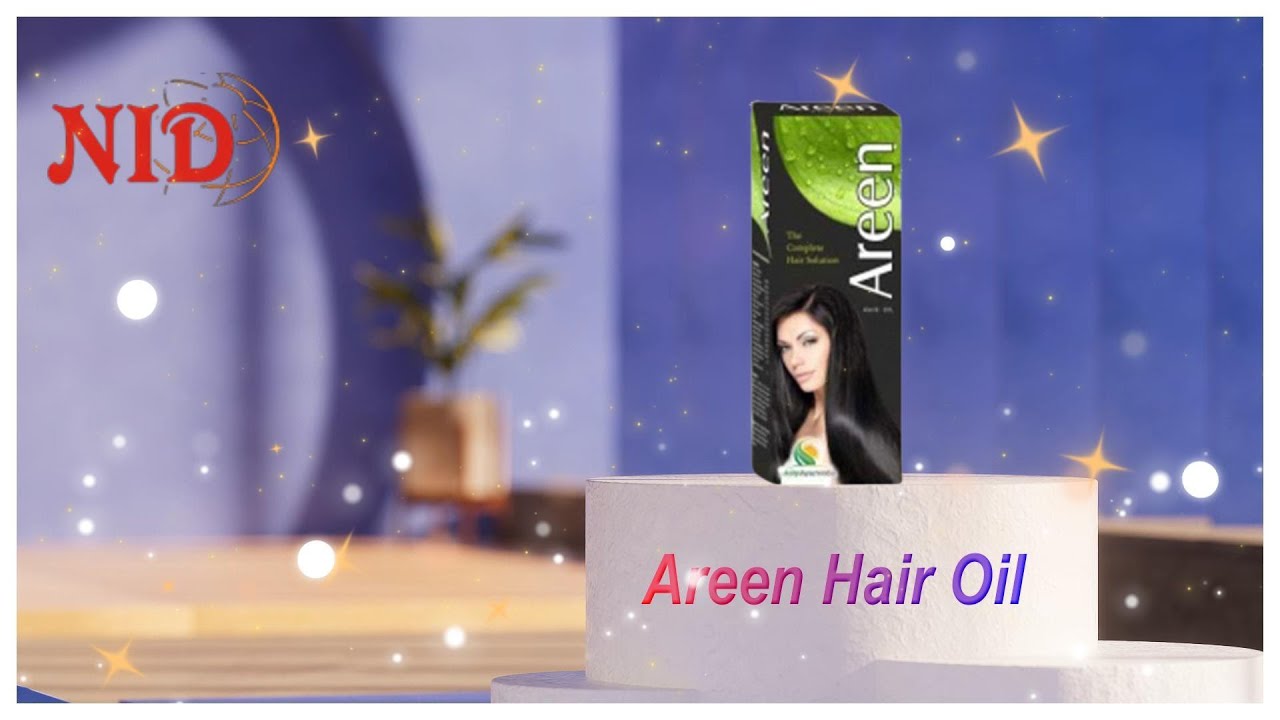 Areen Hair Oil by NID: Natural Elixir for Lustrous, Strong Hair