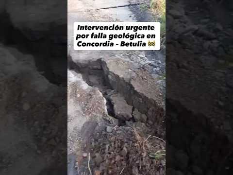 🚧Critica situación entre Betulia - Concordia