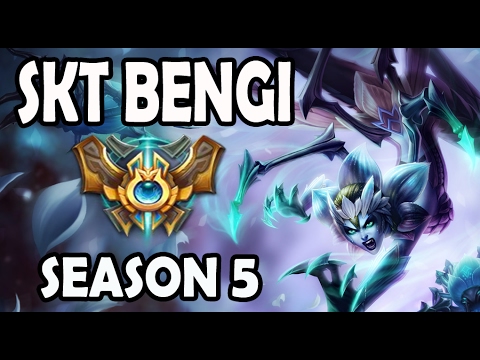 SKT T1 Bengi Elise vs Lee Sin Jungle Ranked Challenger Korea