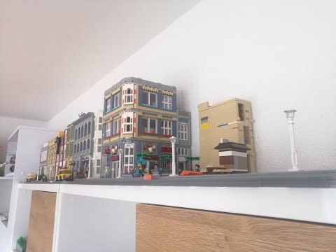 Bau einer Lego-Stadt Teil 21 - Die Konditorei (mit Bäckerei und Café) [3]