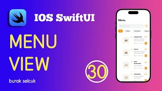 SWIFTUI - 30 MENU SCREEN WITH SWIFT UI