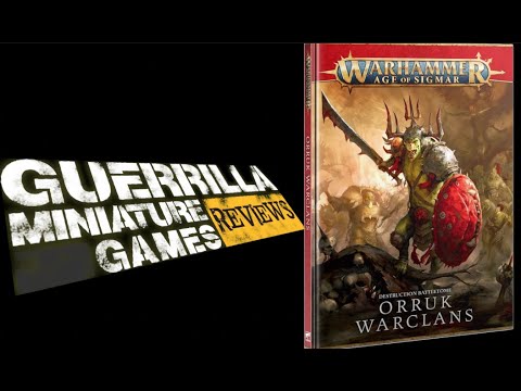 GMG Reviews - Destruction Battletome: Orruk Warclans by Games Workshop