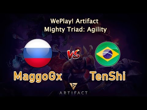 MaggoGx vs TenShi - Quarterfinals | Artifact Mighty Triad: Agility | WePlay!