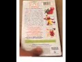 Elmo S World Flowers Bananas And More Front Back And Vhs