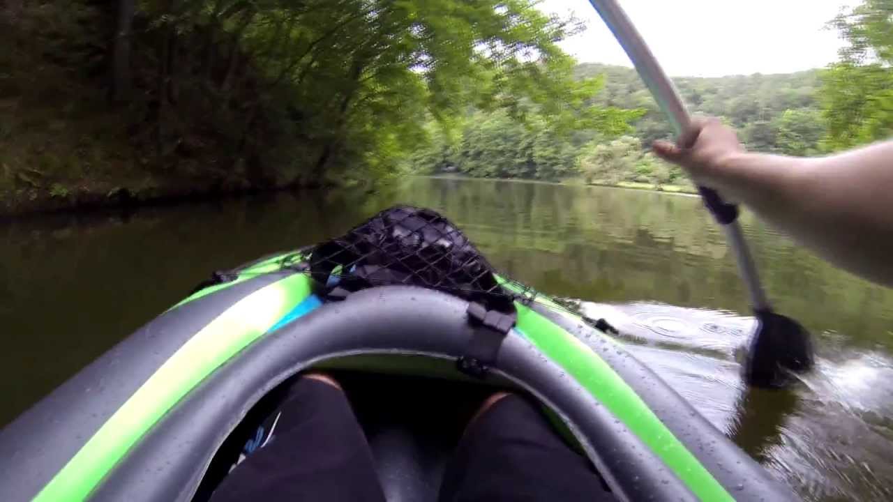 Intex Лодка CHALLENGER K1 KAYAK, одноместная 68305