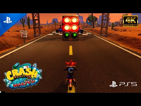 Crash Bandicoot Warped (PS5) 4K HDR Gameplay | Part 7