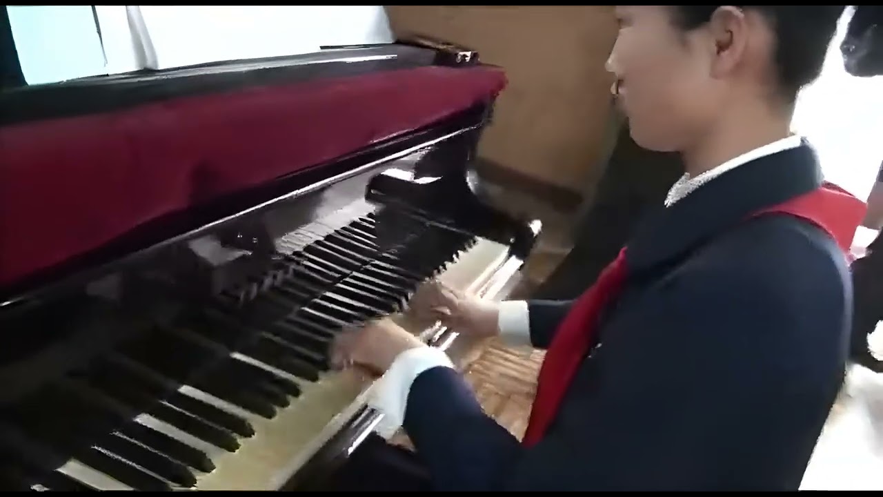 PIANO PRACTISE, DPRK (Enhanced 4K)
