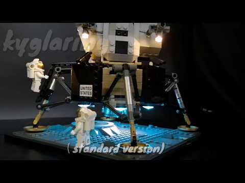 kyglairng led lighting kit for lego 10266 NASA Apollo 11 Lunar Lander