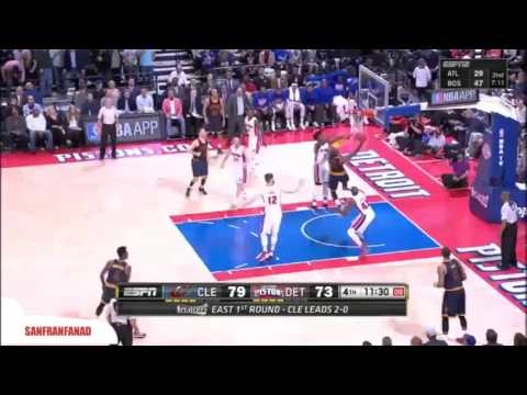 Detroit Pistons vs Cleveland Cavaliers - Full Game Highlights | Game 3 | April 22, 2016 | NBA HD