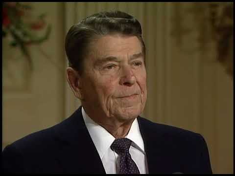 President Reagan's live Broadcast to US and Soviet Citizens on Summit on December 8, 1987