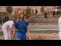 The Beautiful Gloria Guida In Blue Shiny Shorts At School Sports
