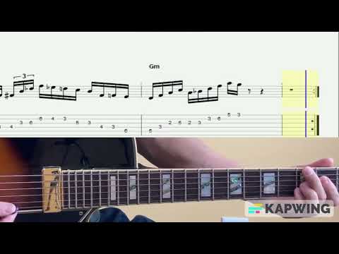 Minor 2-5-1 Cool Jazz Lick in Gm - Wes Montgomery, George Benson, Pat Martino Style