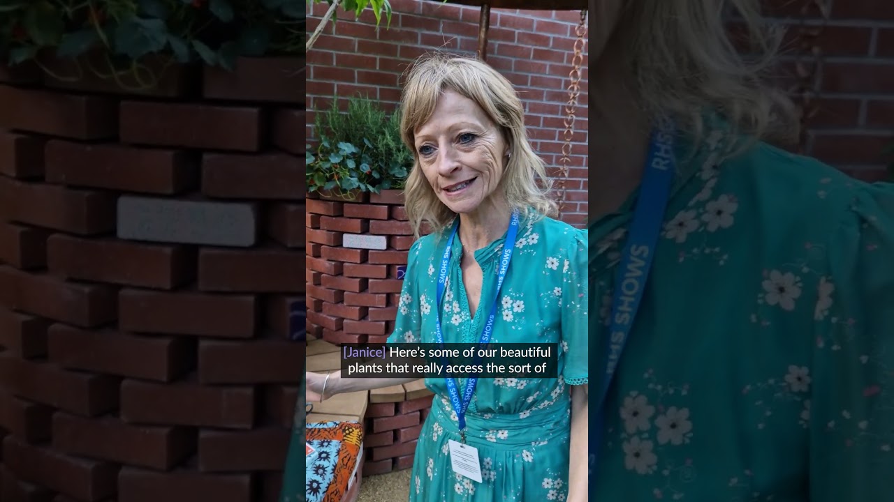 The Sightsavers sensory garden at the Chelsea Flower Show