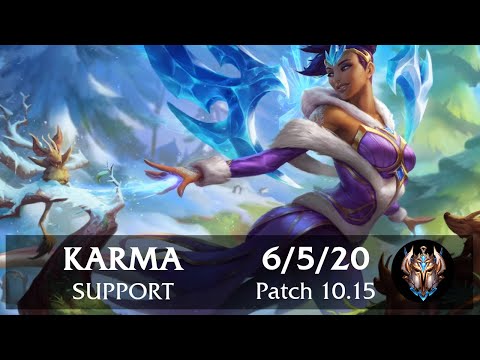 Karma Support vs Leona | Pinoy Challenger Replay Patch 10.15