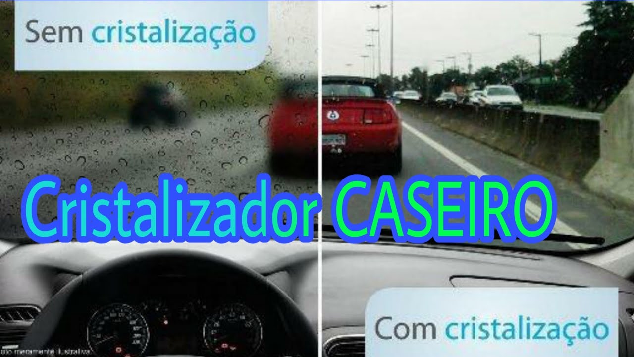 Cristalizador caseiro para todo tipo de vidro.
