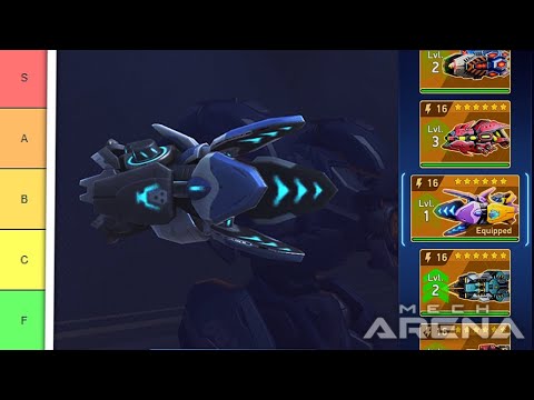 BEST Weapons for 2025 - Mech Arena Tier List