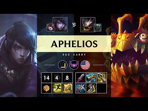 Aphelios ADC vs Kog'Maw - NA Master Patch 25.S1.2