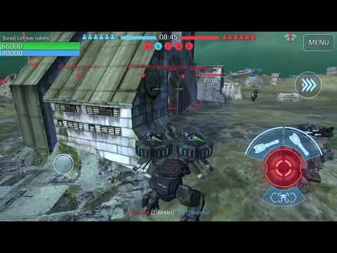 War robots-thunder vs Zeus