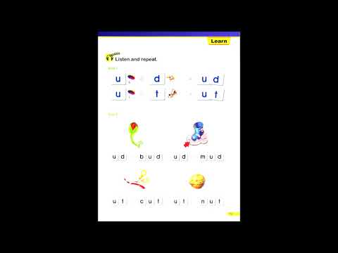 page  73  smart  phonics2  unit8  short  vowel  u #smartphonics2