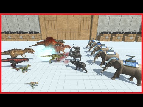 GORGON & ROCKET ELLIET VS FACTIONS ($imiliar Price) - ANIMAL REVOLT BATTLE SIMULATOR