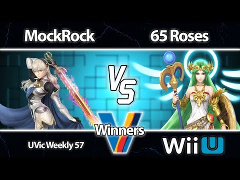 UVIC Smash 4 Weekly #57 Mockrock (Corrin) vs 65 Roses (Palutena)