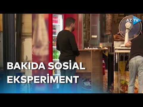 Ac olub kömək istəyən birinə insanların münasibəti necə oldu? - Bakıda sosial eksperiment