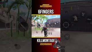 1v1 battles start suddenly. I don't know where it's hiding.😱💦 #pubgmobile #6fingers #killmontage