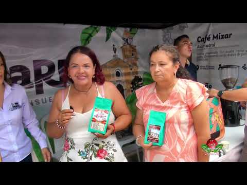 Municipio de Alpujarra Tolima en la feria internacional del café.