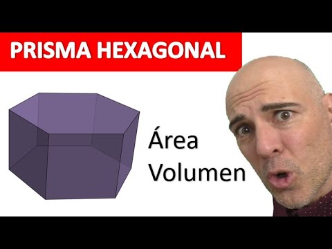 HALLAR EL ÁREA Y EL VOLUMEN DE UN PRISMA HEXAGONAL
