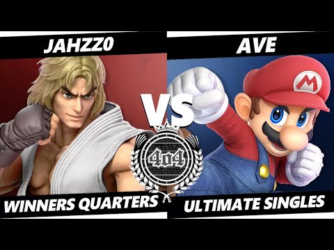 4o4 Smash Monthly 22 - InC| Jahzz0 (Ken) vs GUMP2| Ave~ (Mario) - Winners Quarter-Final