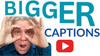 How to Make YouTube CAPTIONS Bigger | Increase SUBTITLE Size on YouTube 2023