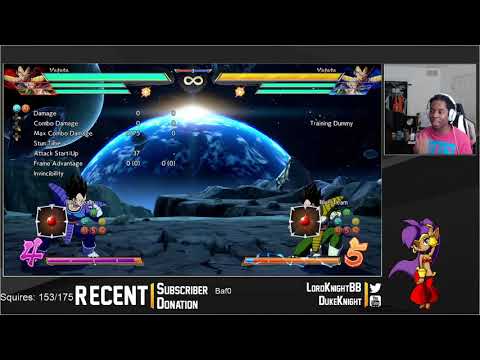 POV - what knockdown is like in Dragon Ball FighterZ