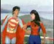 an indian movie about superman and spiderwoman doing... things