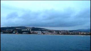 preview picture of video 'Time-lapse Capvespre a la platja de Sant Pol - Sant Feliu de Guíxols'