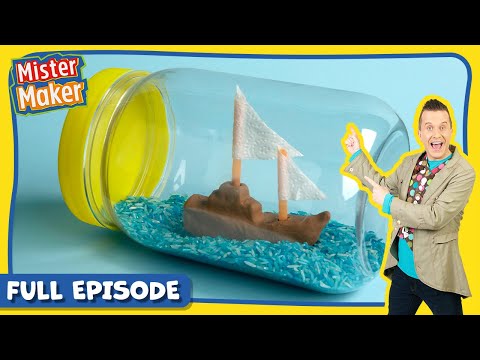Mister Maker 🎨 Series 1, Episode 2 | Ship in a Jar 🚢 | FULL EPISODE
